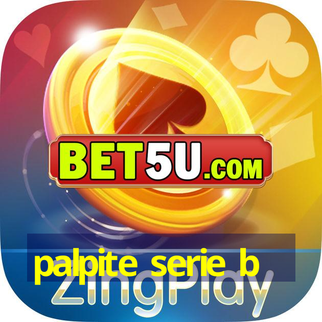 palpite serie b